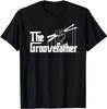 The Groovefather Vintage Drums Drummen Cadeaus Band Drummer Unisex T-shirt