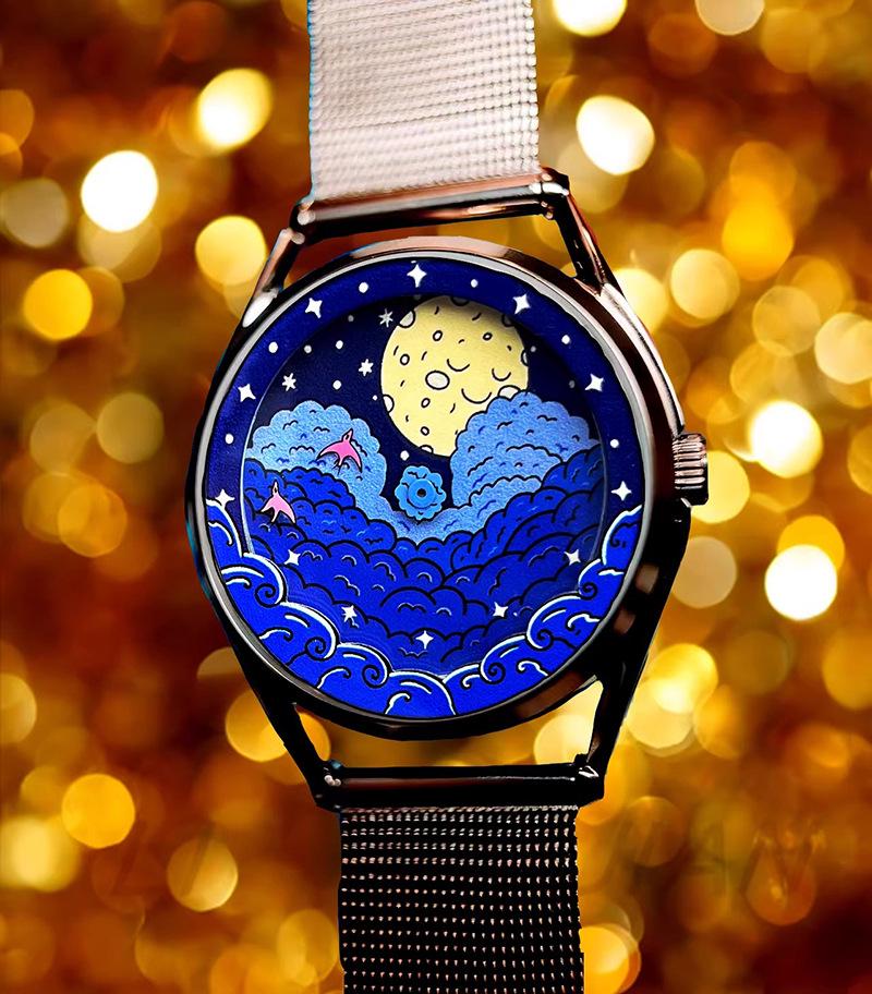 Seevogel Sturmvogel Unisex Kreatives Design Mechanische Uhr