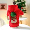 Lovely Dog Coat for Medium Large Dogs Christmas Hoodie for Pet Dog Christmas