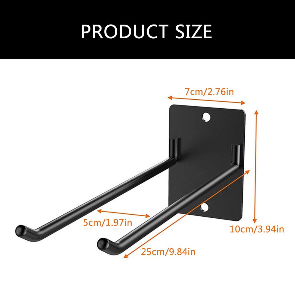 Garagenhaken, strapazierfähig, für Gartengeräte, Mopp- und Besenhalter, Wandhaken, Aufbewahrungsorganisation für Werkzeuge in der Garage
