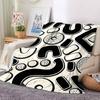 1pc Abstract Patterns Blanket Warm, Cozy, And Soft, Suitable for Sofas, Beds, Cars, And Office Use.Perfect for Camping And Travel, Making It a Great G