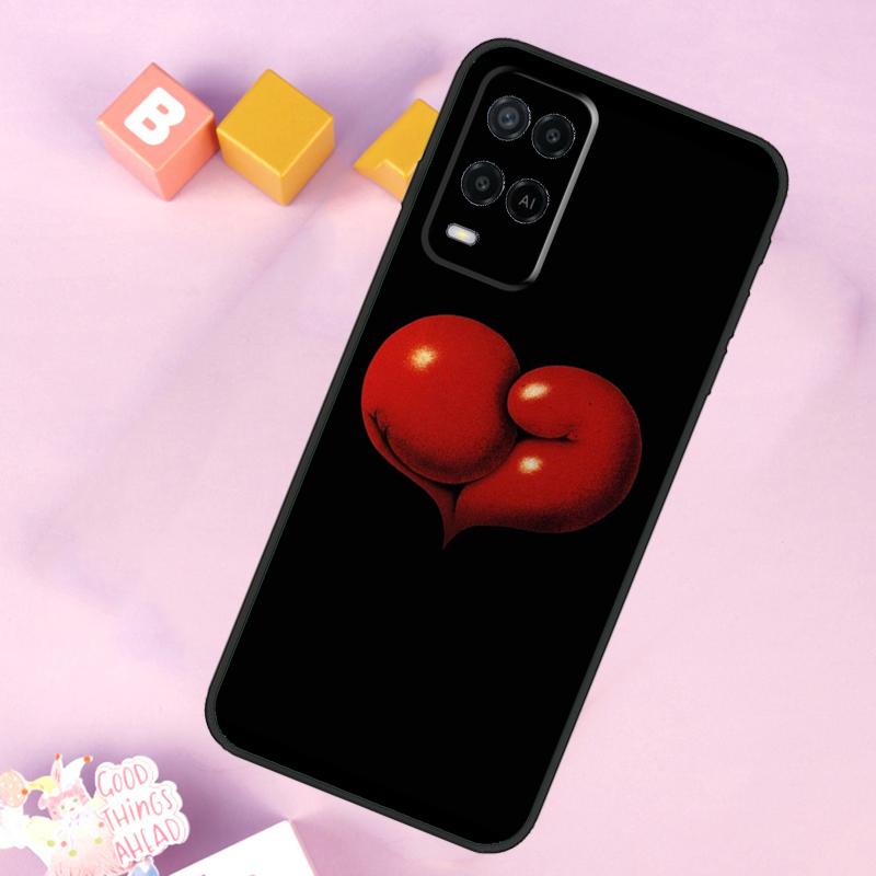 

Boxing Gloves Case For Oppo A60 A80 A40 A15 A16 A17 A57 A94 A74 A54 A76 A96 A18 A38 A58 A78 A98 A5 A6 Pro OPPO A80 5G