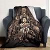 1pc Maze,Goblin,Crystal Digital Printed Flannel Blanket, Super Soft Plush Bed Cover, Multipurpose Quilt for Sofa, Bed, Office,42
