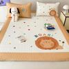 Handom Cartoon Latex Ice Silk Cooling Mat Set