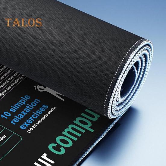 Extra veľká podložka pod myš Odolná proti opotrebovaniu Vodotesná Protišmykový dizajn Ľahko sa čistí Podložka na stôl s ťahákom pre Excel Herná podložka