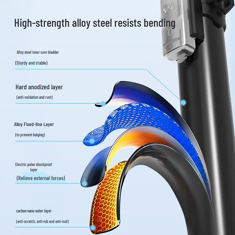 Deli Multi-function High-Pressure Air Pump