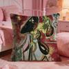 JJackson Pollock Art Cushion Cover Premium Comfort Reversible Pillow Cove Two In One Design For Any Room  Car Interior