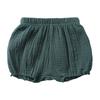 Summer 2026 Baby & Toddler Cotton Linen Solid Color Shorts