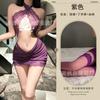 Sexy lingerie sexy perspective hip wrap female secretary cosplay hot neck passion free skirt pajamas