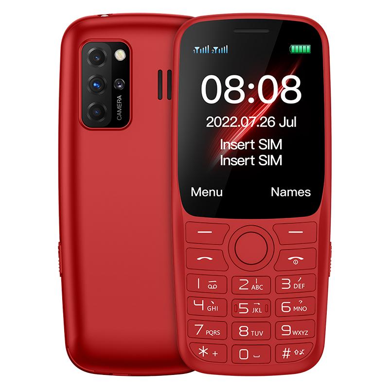 Soyes S10T 2G Mobile Phone 1.77 Inch 800mAh  Strong Light Flashlight HD Call FM Video Dual SIM Elderly Mobile Phone