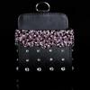 Car Diamond Inlaid Storage Bag Car Air Conditioning Vent Storage Bag Creative Diamond Storage Box Miscellaneous Box