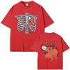 Anime Chainsaw Man Denji Pochita Funny Cosplay Printed Tshirt Mens and Womens Tshirt Mens Top Sports Tshirt Mens Tshirt