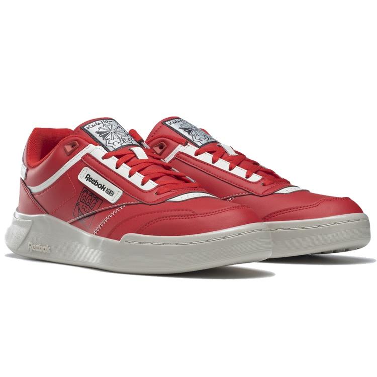 Reebok Keith Haring X Club C Legacy 'Three-Eyed Smiling Face' Unisex GZ1459