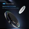 30W Mini Wireless Charger Pad Desktop LED Light Induction Stand For iPhone Samsung S25 Xiaomi AirPods Pro Fast Charging Station
