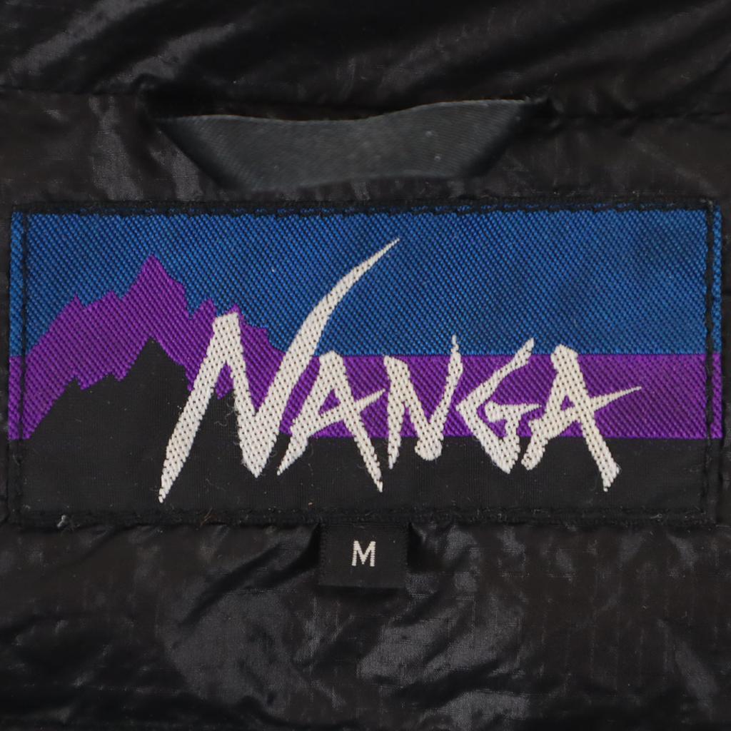 NANGA made in Japan Down jacket M black Men's Used