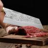 7inch Chef's Knife Hand Forged Kitchen Knives High Chromium Carbon Steel Chopping Knife Cooking Meat Vegetable Knife with Box