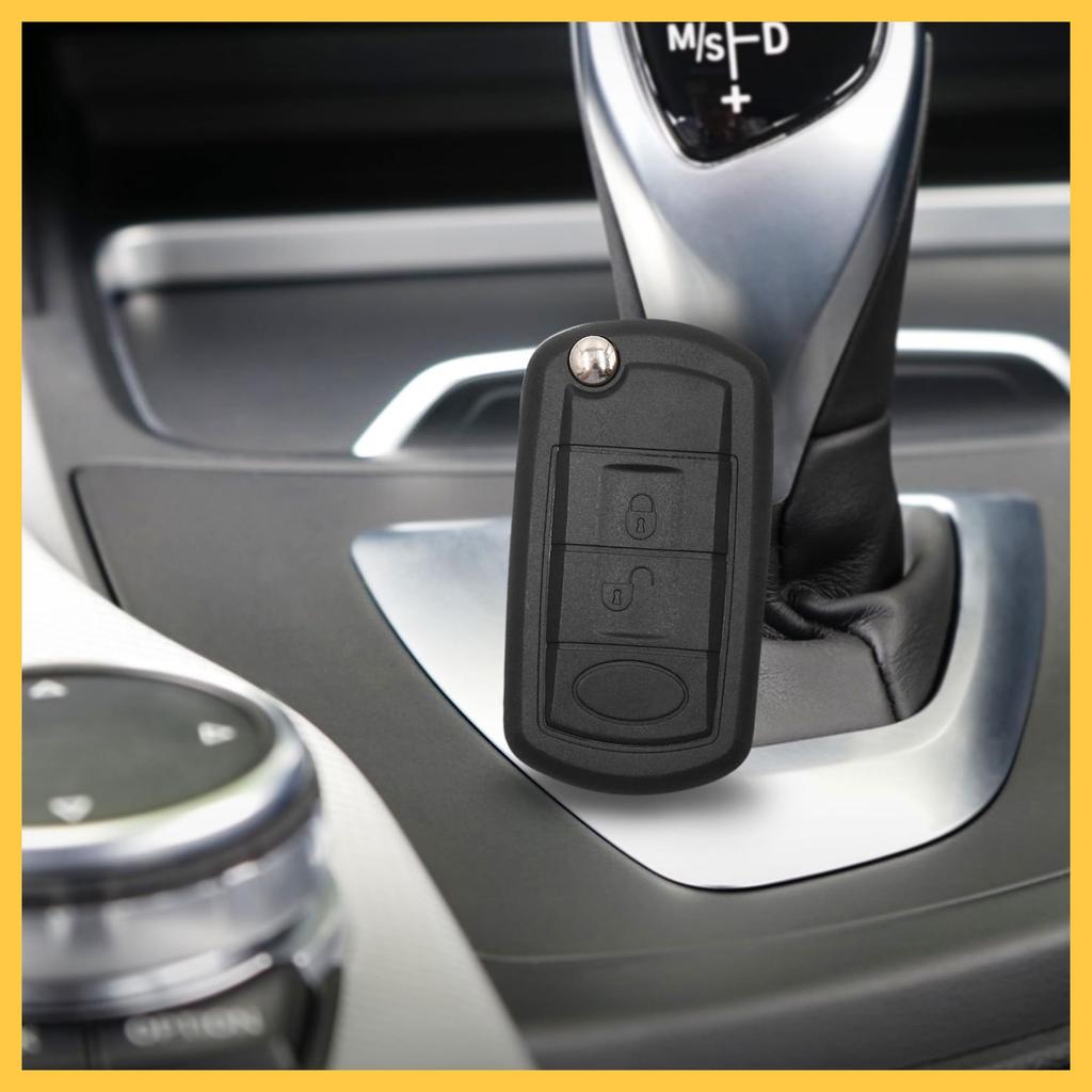 REPAIROCK Car Key Unprocessed Fresh Key Remote 3 Compatible with Land Car Replacement Part Shell, Fob, Control, Buttons, Rover,