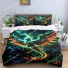 Fashion Popular Mythical Beast Phoenix Print Bedding Sets Bed Supplies Set Duvet Cover Bed Comforter Set Bedding Set Luxury Gift