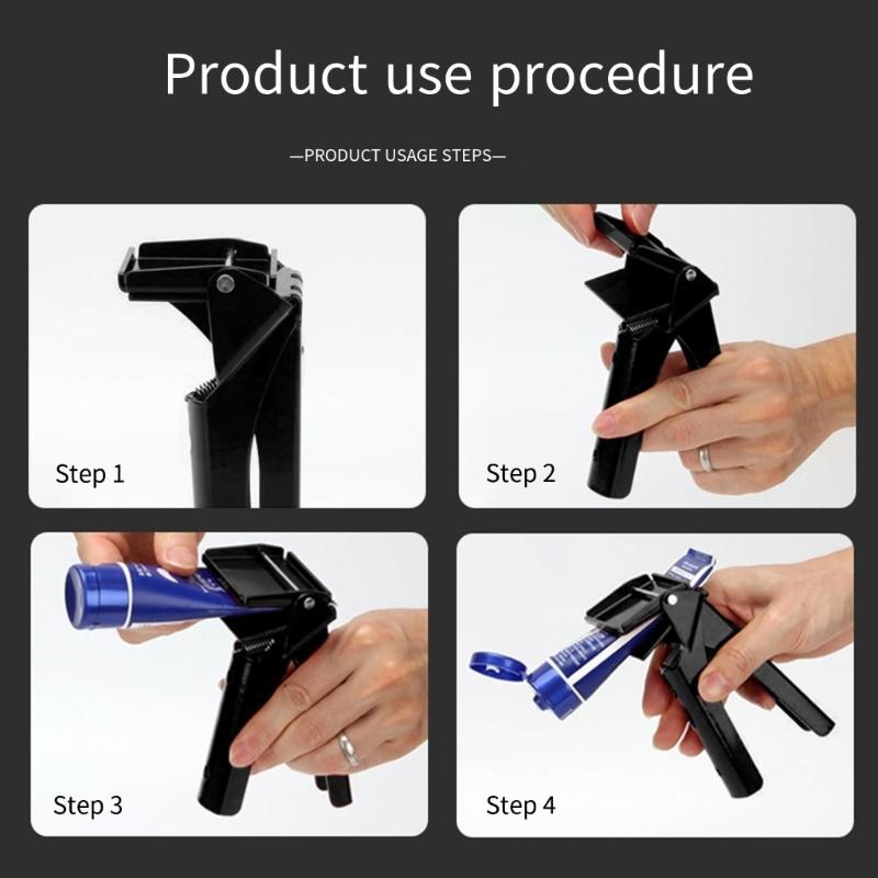 Tube Squeezer RTV & Silicone Dispenser Maximizes the Use of All Material in The Tube Prevents Waste Tube Extrusion Tool