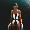 Maiô Sexy Feminino Listrado Roupa de Banho Fio Dental Feminino Push Up Biquíni Monokini Traje de Banho Roupa de Banho Moda Praia