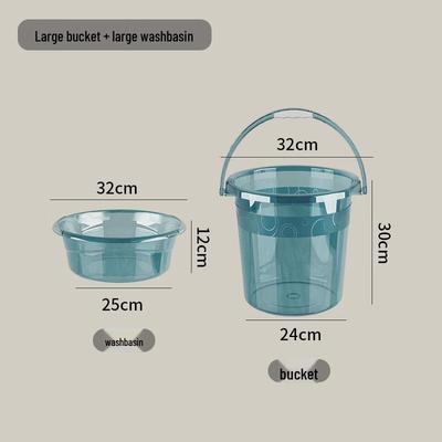 Buitinis plastikinis kibiras vandeniui ir baseinas