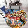 Cute Monkey D. Luffy from the Japanese manga ONE PIECE carpet is soft, home, bedroom, door mat decoration, and non slip carpet E6