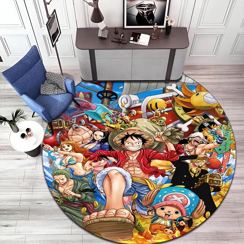 Cute Monkey D. Luffy from the Japanese manga ONE PIECE carpet is soft, home, bedroom, door mat decoration, and non slip carpet E6