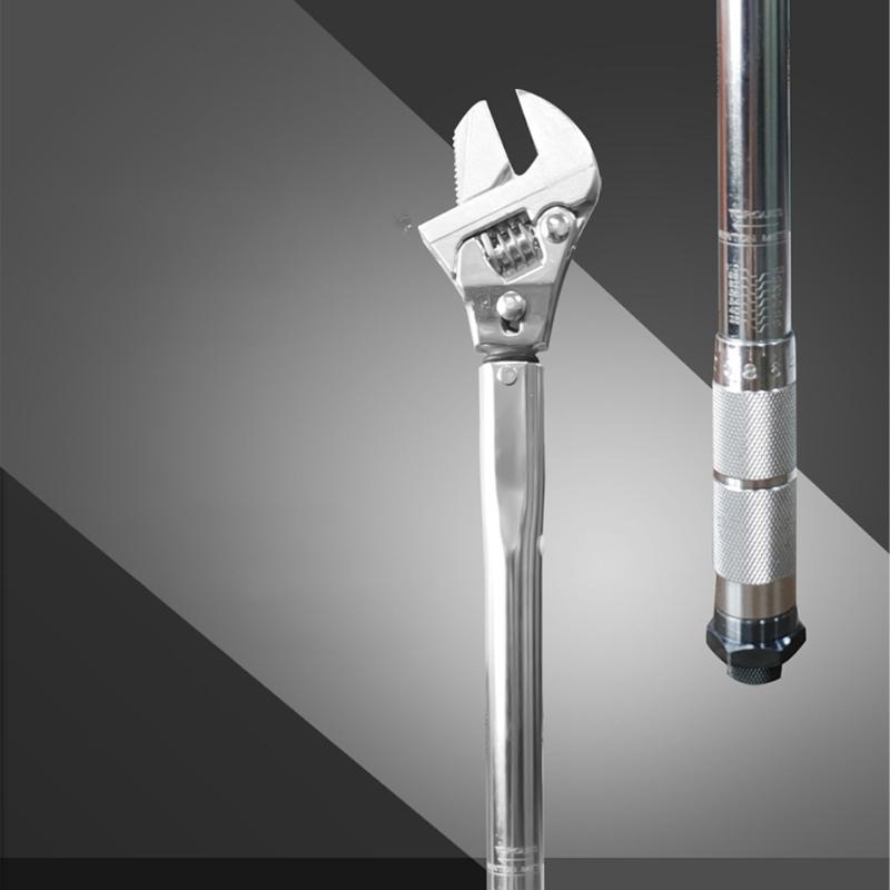 Professioneller Schraubenschlüssel mit austauschbarem Kopf. Langlebige und präzise Schraubenschlüssel. Einstellbares Drehmoment. Handwerkzeug