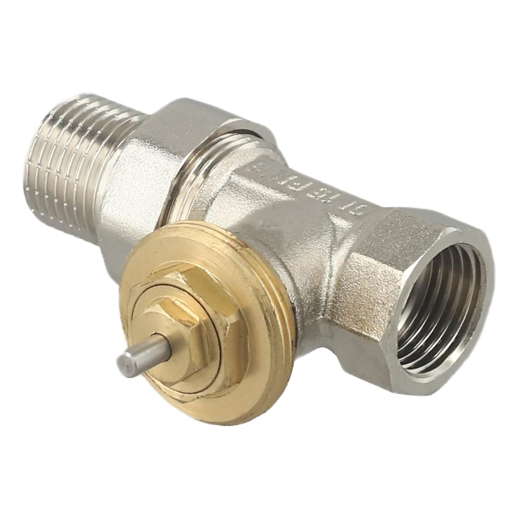 Self-Regulating Valve Brass Thermostatic Valve Brass Material Energy-Saving M30x1.5mm Thread For Energy Saving