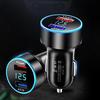 Car Charger Stable Output High Efficiency 12/24V Universal Wide Application Flame-retardant Mobile Phone Charging Heat-resistant 2-port Charger Socket