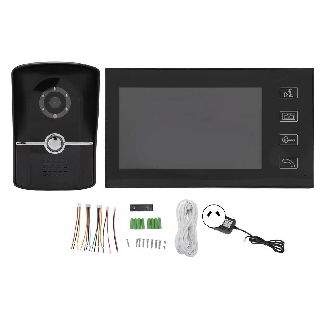 Smart Video Phone Doorbell Intercom System Home Electronic Doorbell with 16 Bells