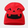 Autumn and Winter New Halloween Pumpkin Skull Jacquard Knitted Hat Festive Personality Funny Warm Wool Hat