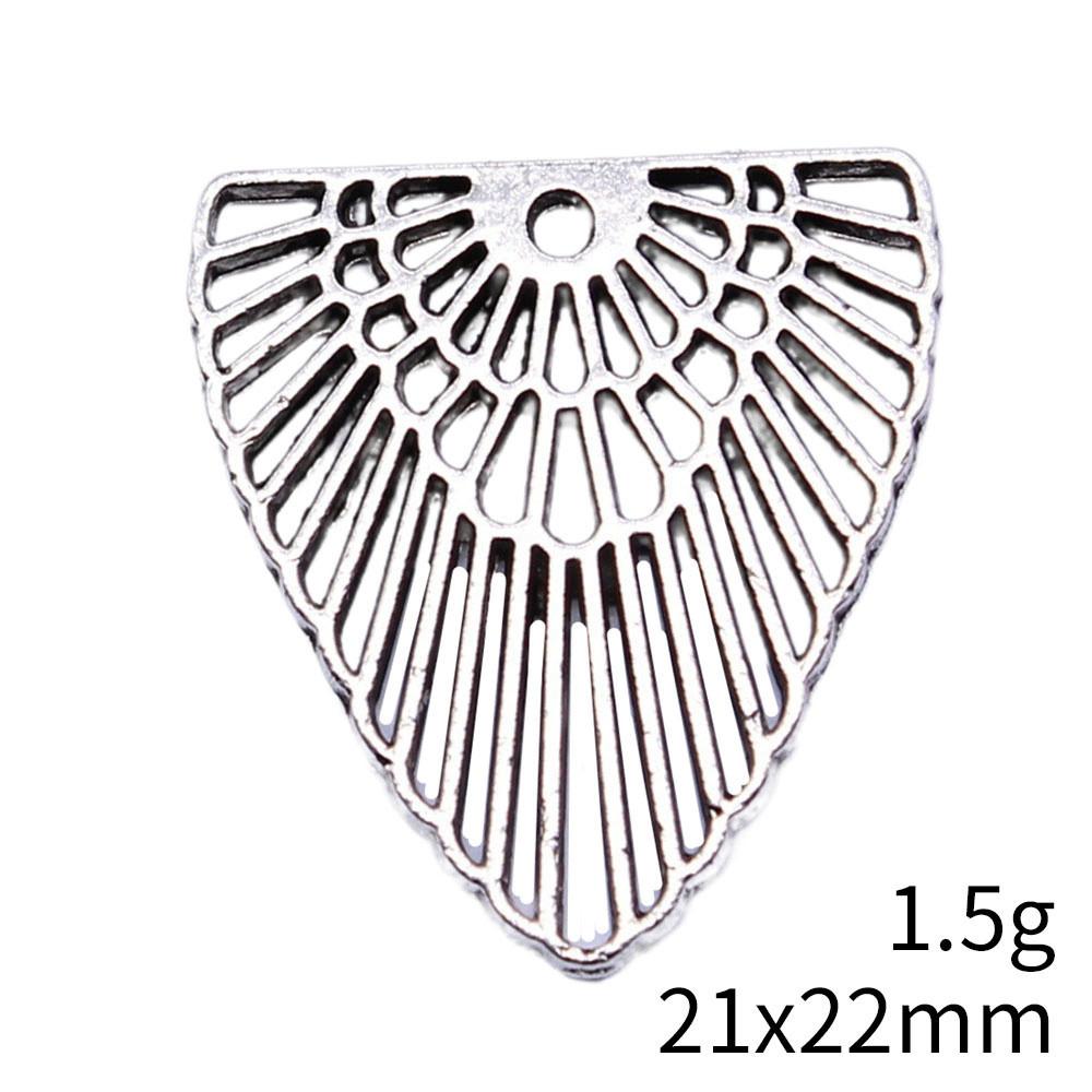 Wedding Anniversary Charms For Italian Bracelet Geometric Hollow Charms Pendant Women's Clothing Pendant Accessories