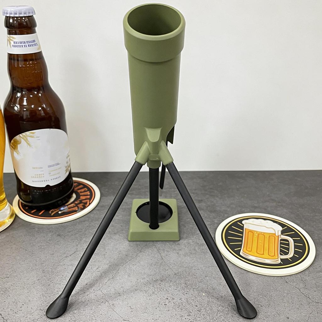 51mm Mortar Design Bottle Opener Cool Bar Decoration Bartender Accessory Unique Beer Opener for Home Office RV Bar Travel Gifts