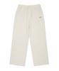 WACKY WILLY Women'S Striped Sweatpants Cream