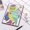 Neues Notizbuch Diamantmalerei Kinder DIY Kreativ Speziell geformter Heller Diamant 50 Seiten Notizbuch Aufkleber Diamant A5 Buch
