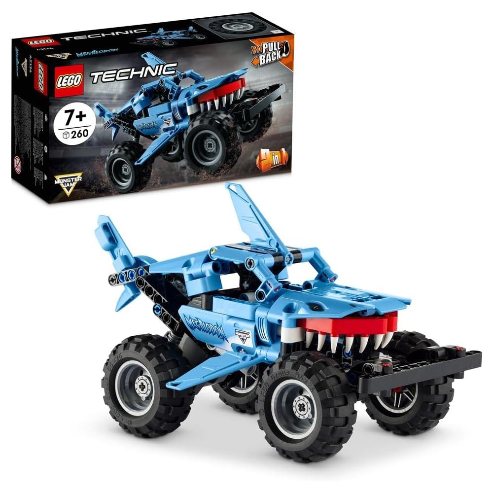LEGO Technic Monster Jam Megalodon 42134 Building Toy Truck for Kids 7+ STEM Educational Blocks