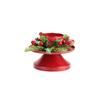 Reusable Christmas Candlestick Red Christmas Desktop Ornament Candle Container Candle Holder  Gift