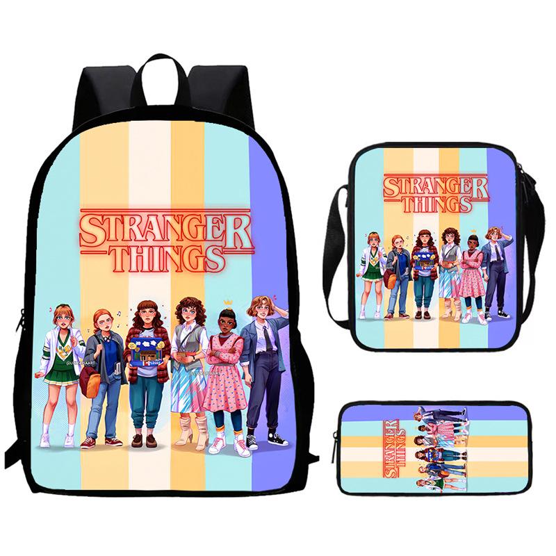 Monster Story Schoolbag High Definition Multi-Function Oxford Lightweight Backpack