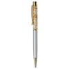 Gold Crystal Foil Metal Ballpoint Pen - Signature & Gift Pen with Laser Engraving