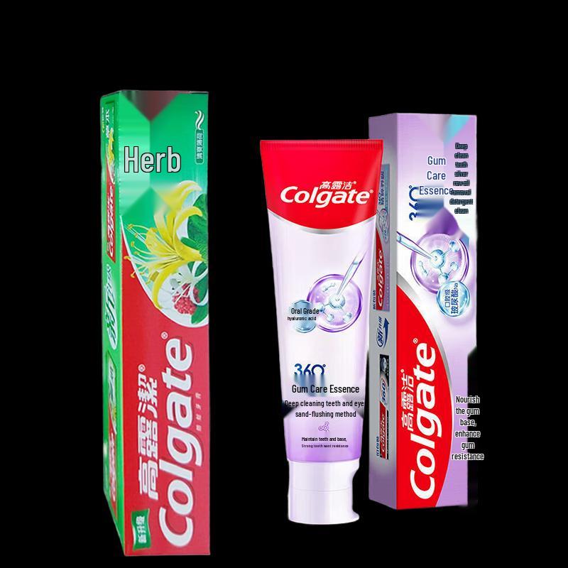 Colgate Herbal & 360 Gum Care Toothpaste Bundle