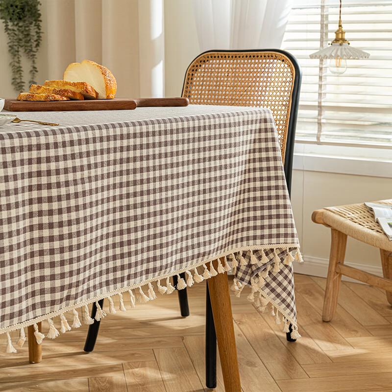 Changbaosen Disposable Plaid Tablecloth