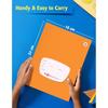 Target Publications Small One Side Ruled & One Side Blank/Unruled Notebooks | 76 Pages | 18 Cm X 24 Cm Approx | Soft Bro