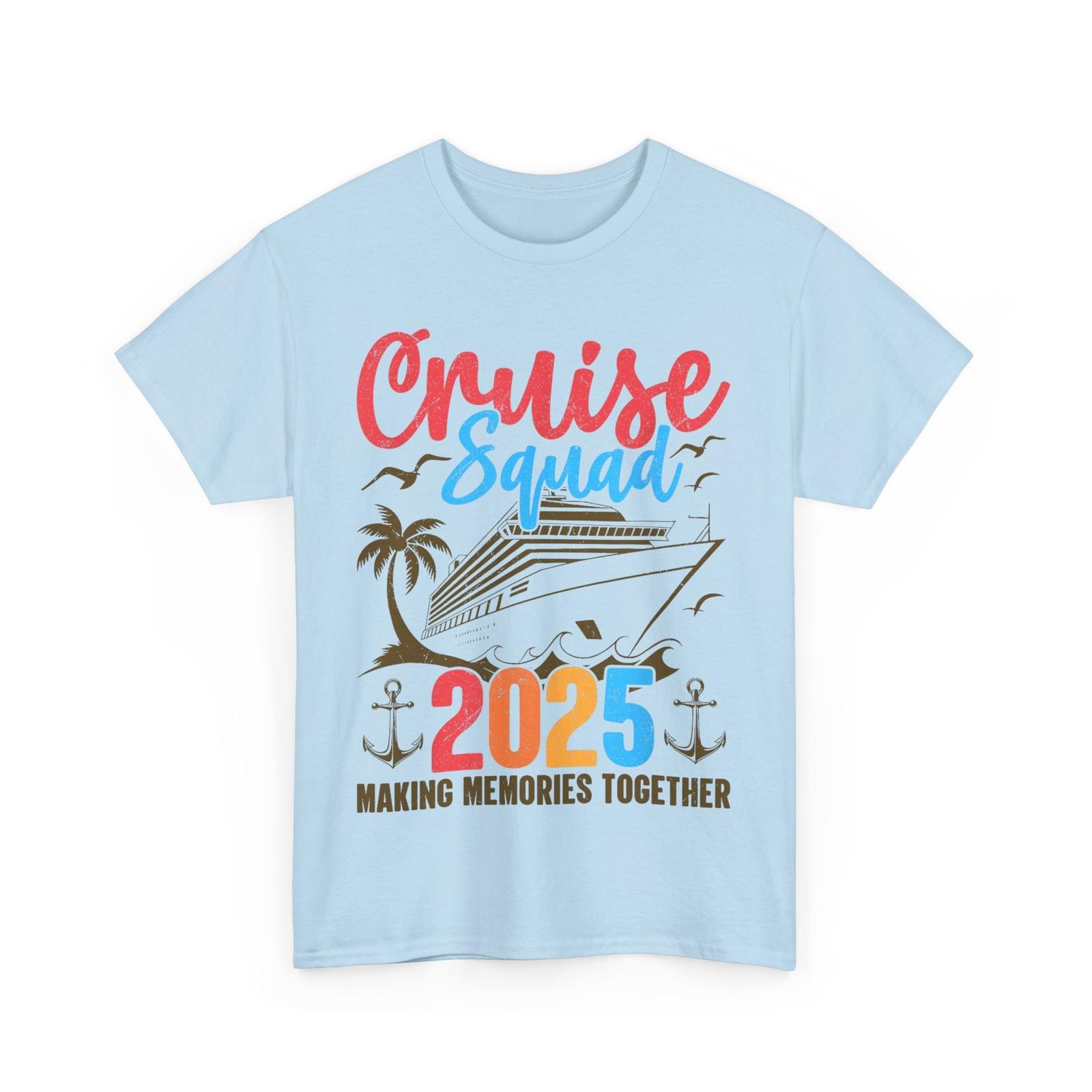 Cruise Squad 2025 Summer Vacation Family Group Matching T-Shirt XXXXL