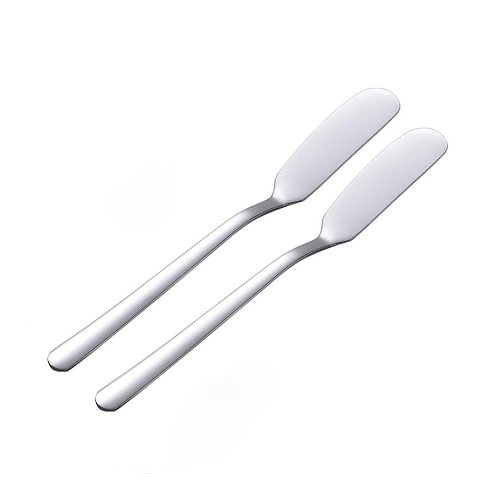 Stainless Steel Butter Cheese Spreader - Multipurpose Kitchen for Sandwiches Bread Jam Condiments Appetizers 6