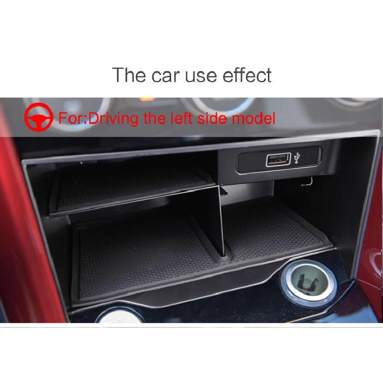 smabee Car Central Storage Box For Volkswagen T-ROC Center Console Storage Stowing Tidying Organizers Accessories Container Tray