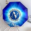 1 PC Automatic Folding Umbrella - SSC Napoli Custom Name Pattern, Portable & Foldable Design with 8 Ribs, Christmas Birthday Gifts