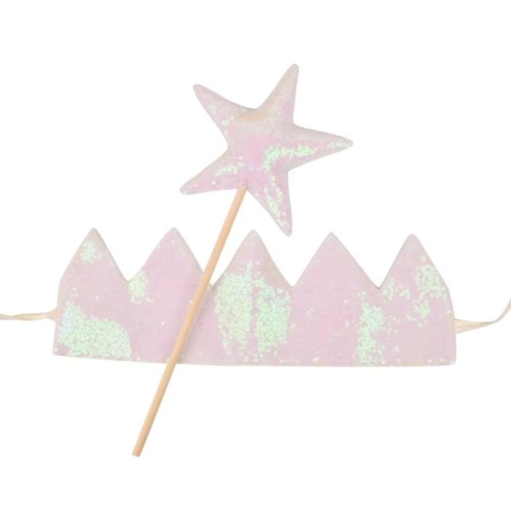 Fairy Stick Style Party Headwear Star Shape Birthday Party Headwear  Baby Shower Party
