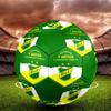 Defensa y Justicia Indoor Soccer Ball Colorful All Ages Size 5 Machine Stitched PVC Competition Ready Durable High-Bounce
