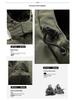 Men's Fleece-Lined Cotton Jacket: Winter Casual, Multi-Pocket, Cold-Resistant, Mid-Length Coat for Middle-Aged and Elderly